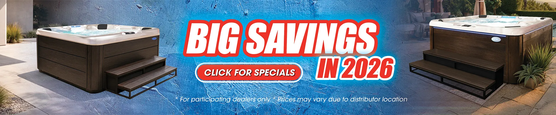 Calspas hot tub being used in a family setting - Evansville