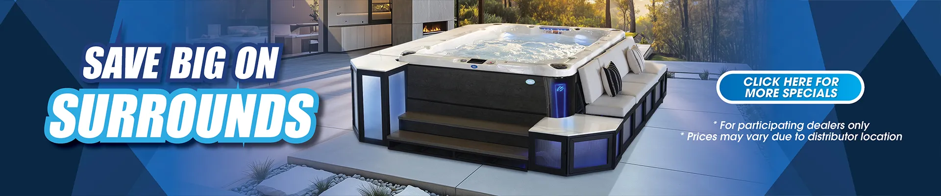 Calspas hot tub being used in a family setting - Evansville